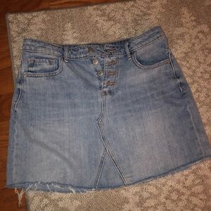 jean skirt